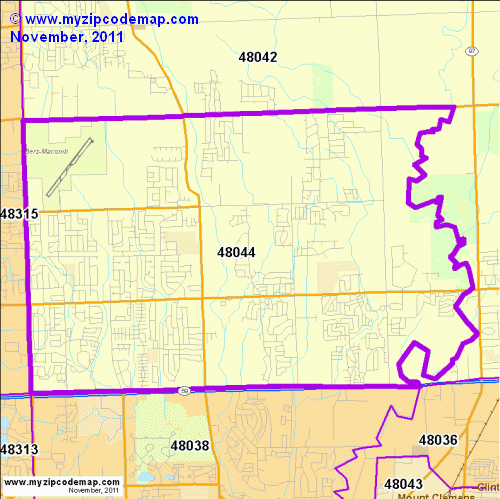 map of 48044