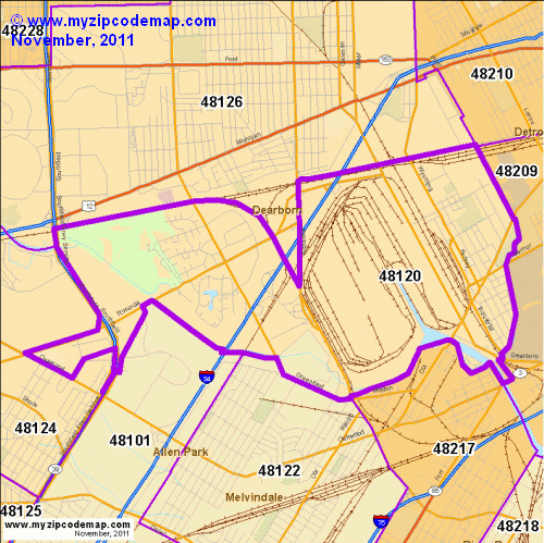 map of 48120