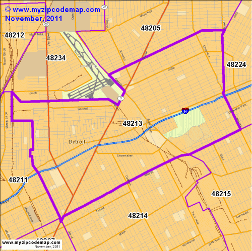 map of 48213