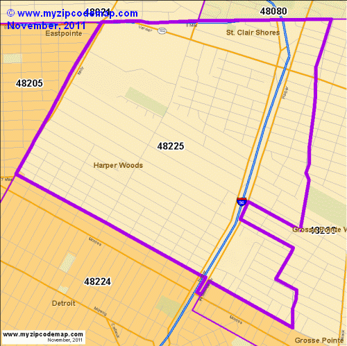 map of 48225