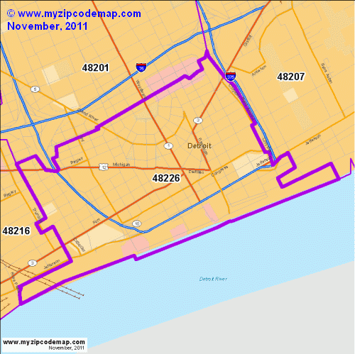 map of 48226