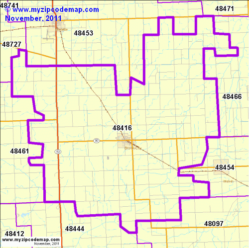 map of 48416