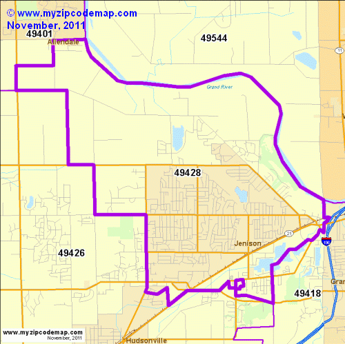 map of 49428