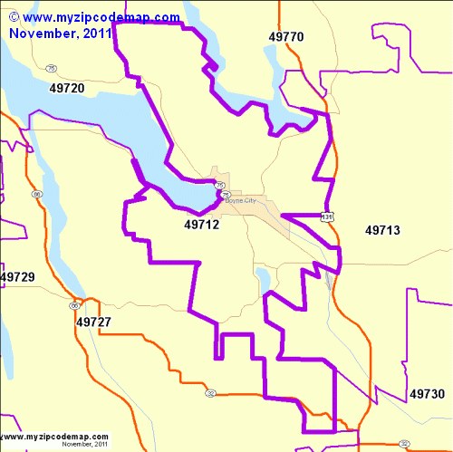 map of 49712
