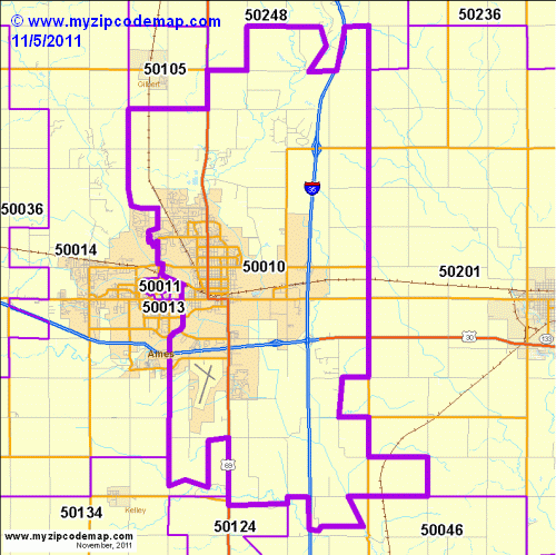 map of 50010