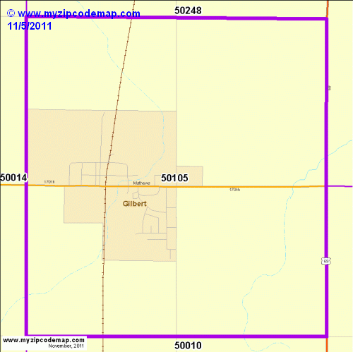 map of 50105