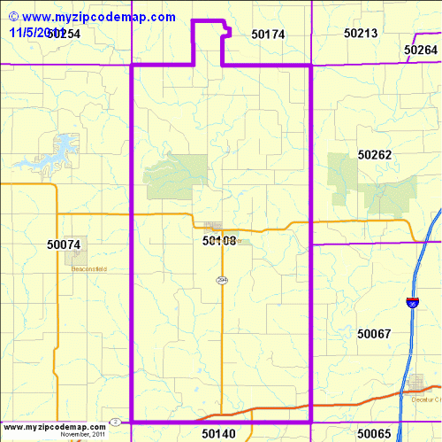 map of 50108
