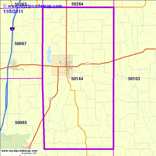 map of 50144
