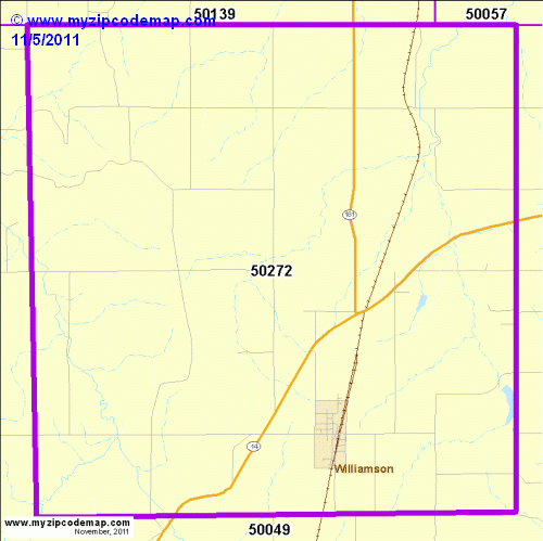 map of 50272