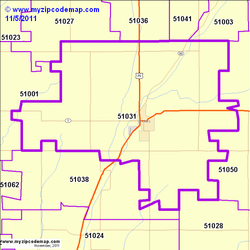 map of 51031