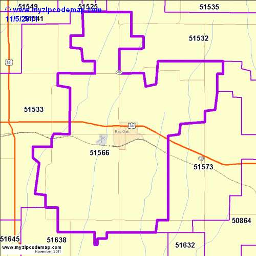map of 51566