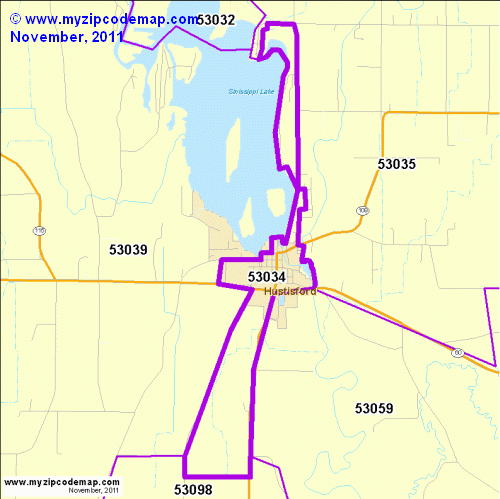 map of 53034