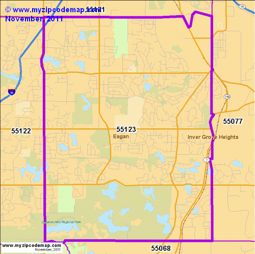 map of 55123