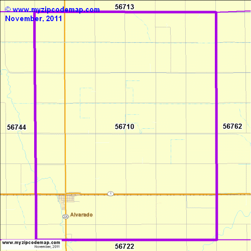 map of 56710