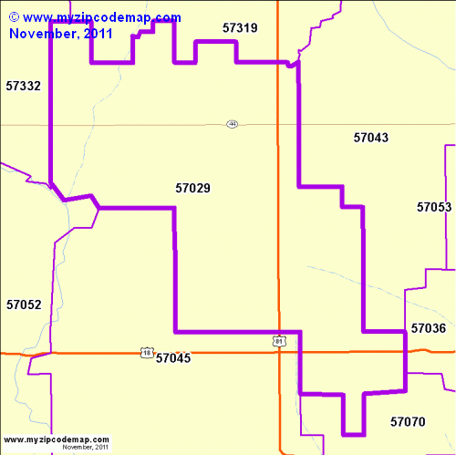 map of 57029