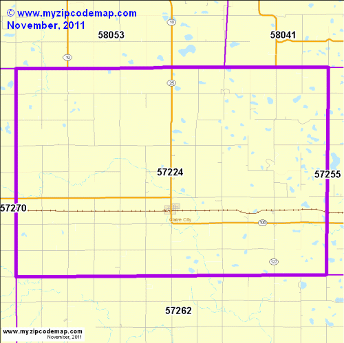 map of 57224