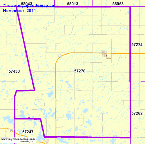 map of 57270