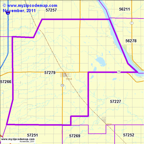 map of 57279