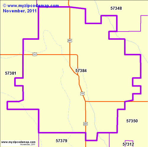 map of 57384