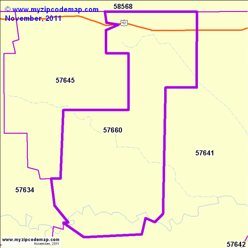 map of 57660