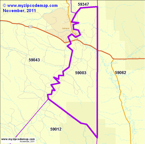 map of 59003