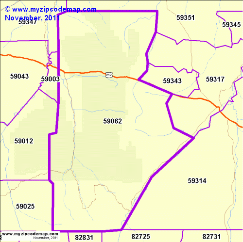 map of 59062