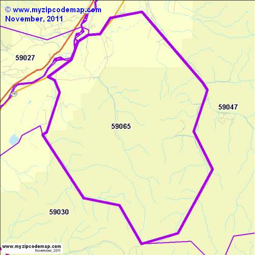 map of 59065