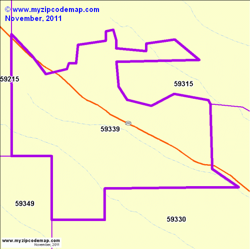 map of 59339