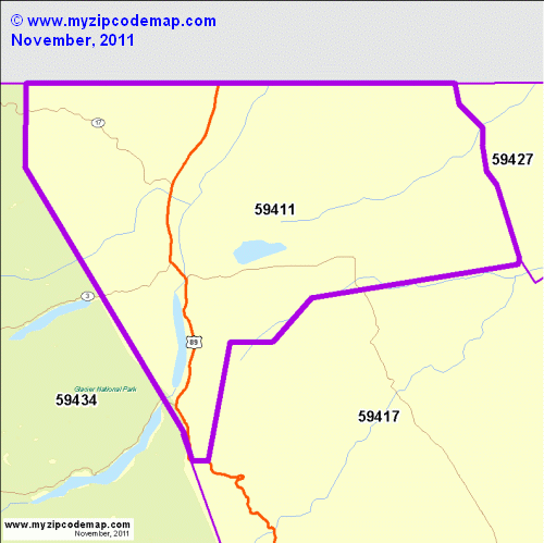 map of 59411
