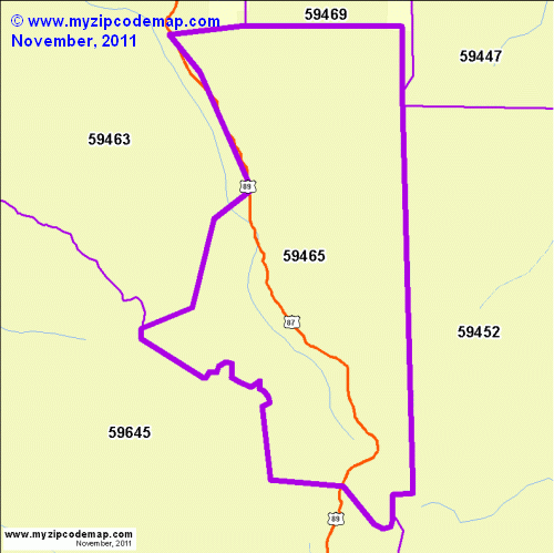 map of 59465