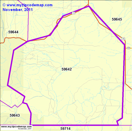map of 59642