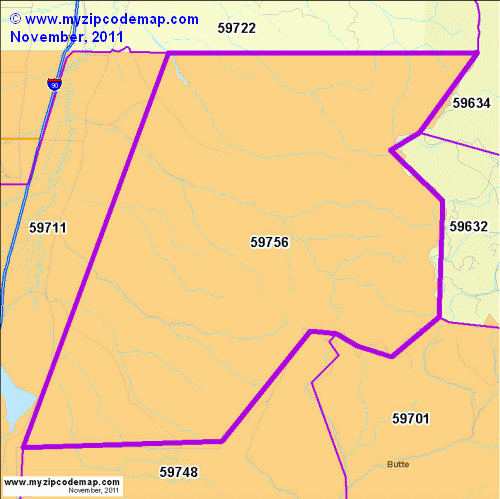 map of 59756