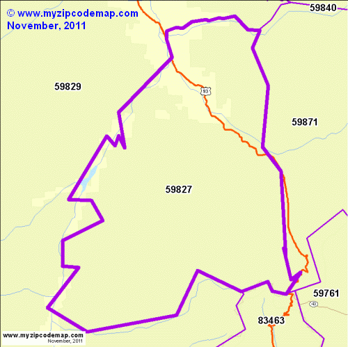 map of 59827
