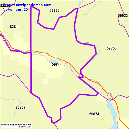map of 59844