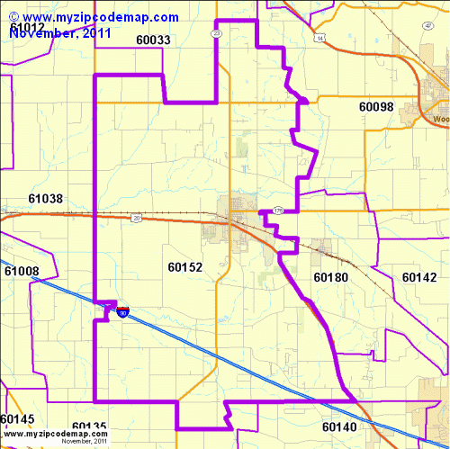 map of 60152
