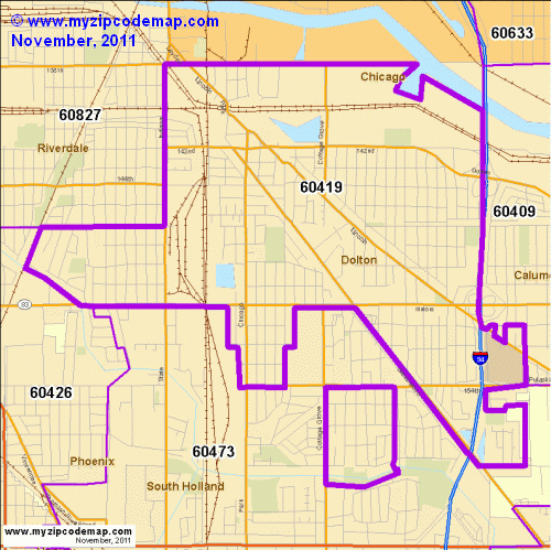 map of 60419