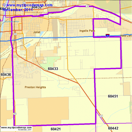 map of 60433