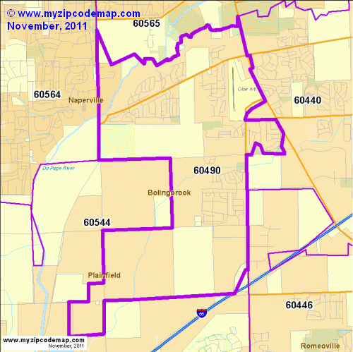map of 60490