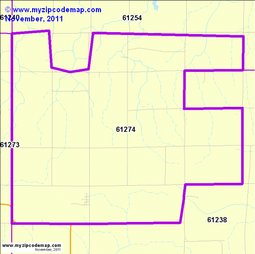 map of 61274
