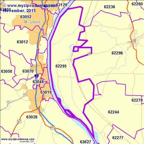 map of 62295