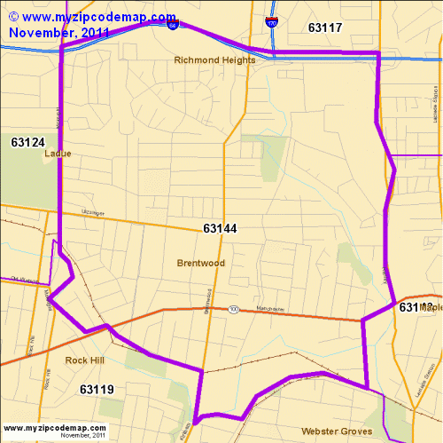 map of 63144