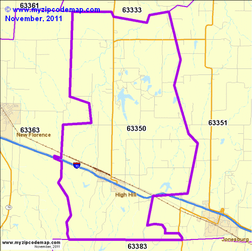 map of 63350