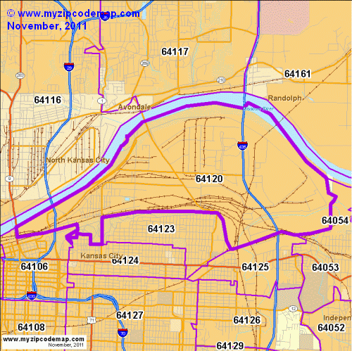 map of 64120