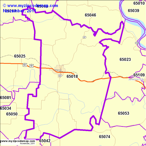 map of 65018