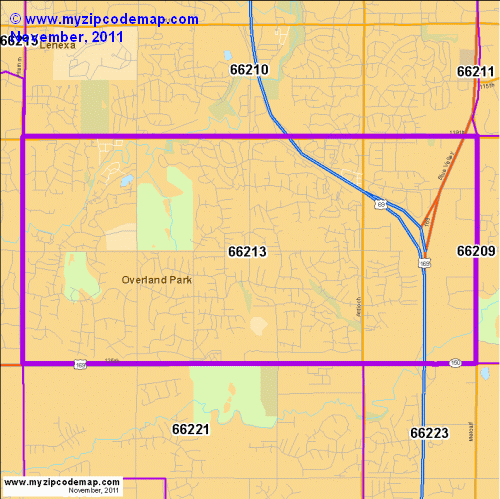 map of 66213