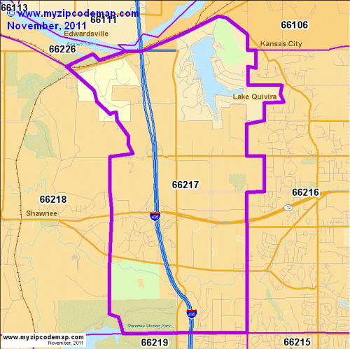 map of 66217