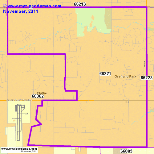 map of 66221