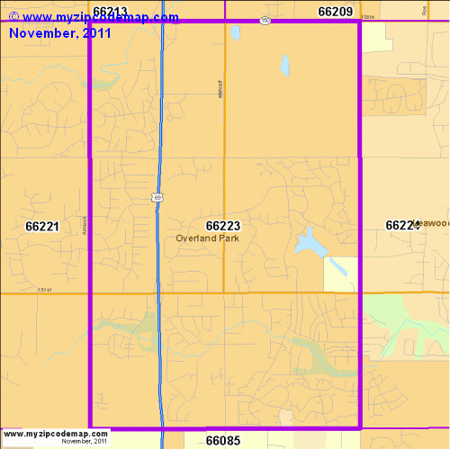 map of 66223