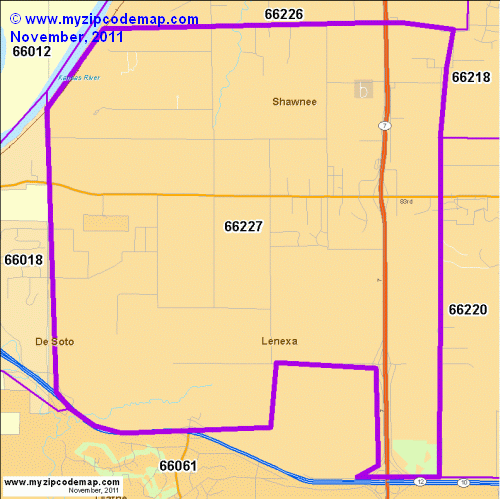 map of 66227