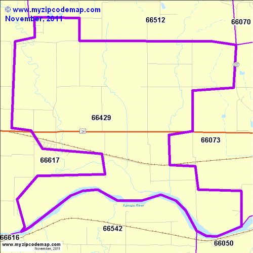map of 66429